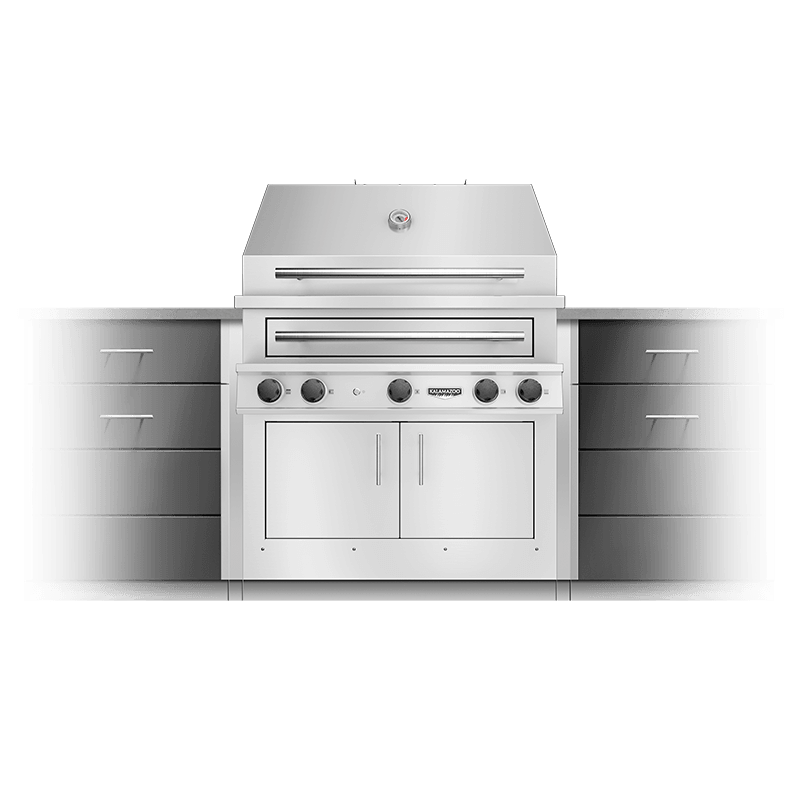 K750HB Built-in Hybrid Fire Grill Image