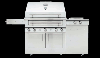 Freestanding With Side Burner (Hybrid) image
